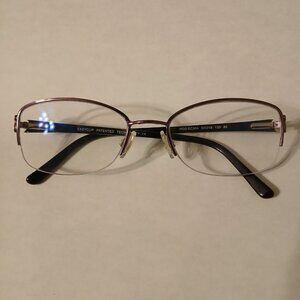 Easyclip Patented Technology Purple Eyeglasses Frames MOD EC304 53-19-135 mm